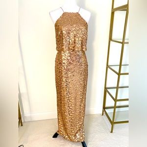 Aidan Mattox Sequin Formal Dress